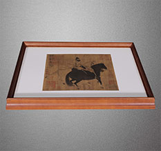 仁布书画装裱配框服务案例