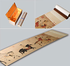 仁布馆藏书画复制博物馆书画复制服务