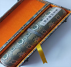 仁布书画装裱案例